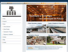 Tablet Screenshot of bona.eng.br